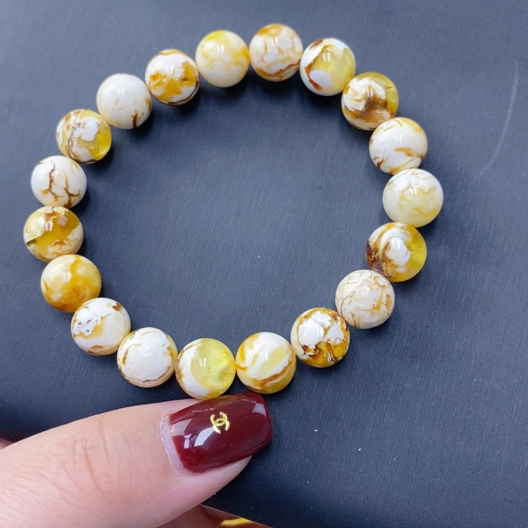 琥珀未镶嵌珠宝奇石尺寸11.1 mm