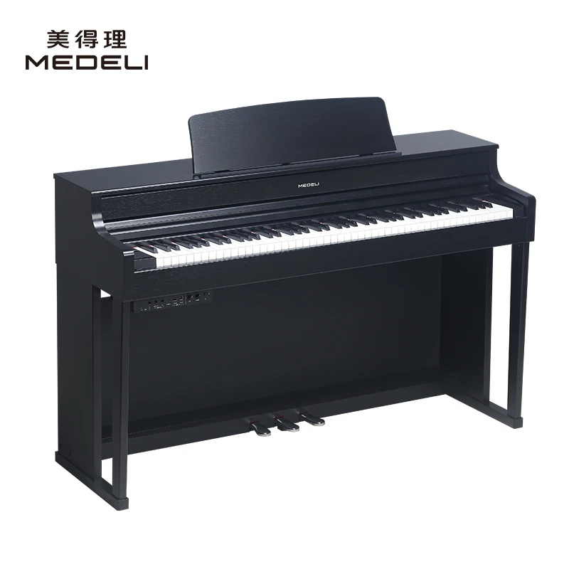 MEDELI/美得理UP405 88键配重带擒纵立式翻盖舞台演出成人电钢琴