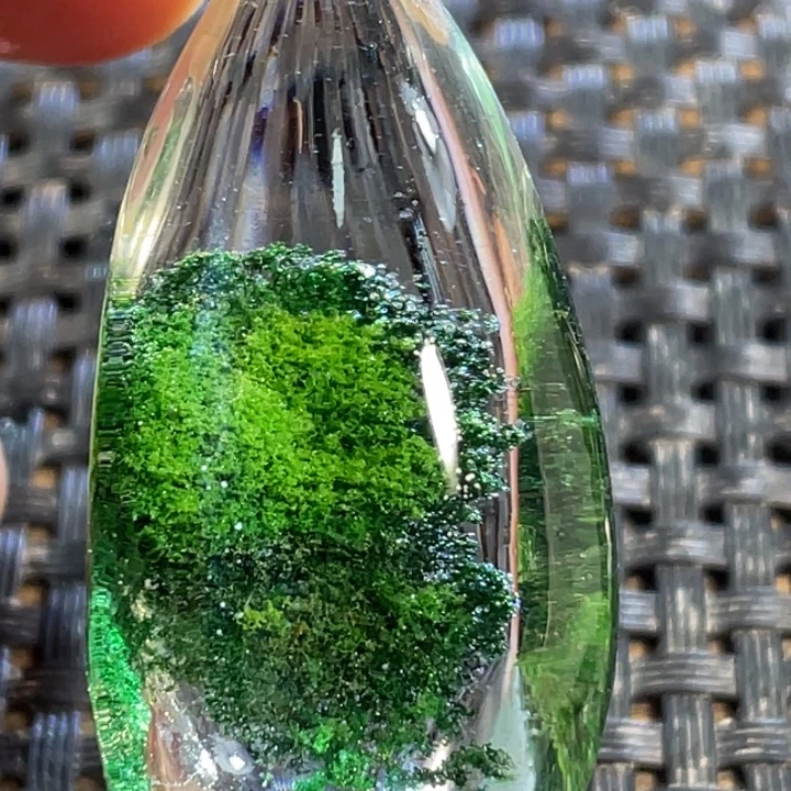 水晶吊坠(不含链)未镶嵌雪**峰