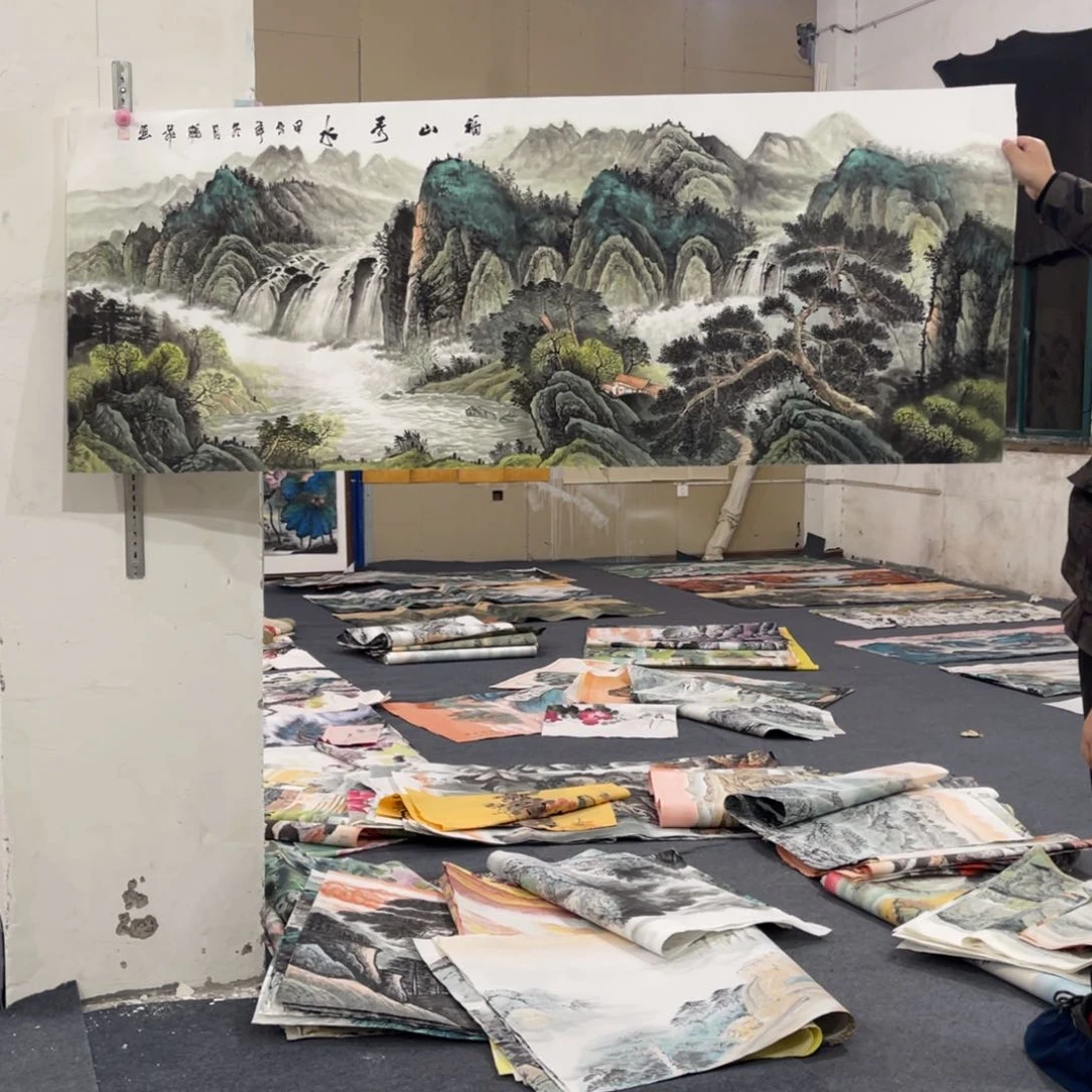 国画处理作品看好再拍哦