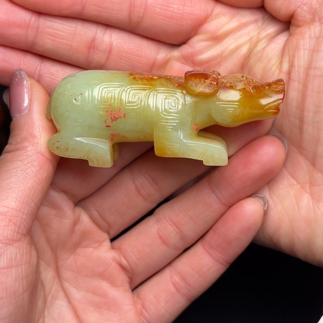 和田玉吊坠(不含链)未镶嵌