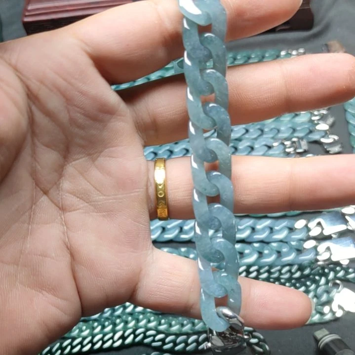 未镶嵌手串定制翡翠