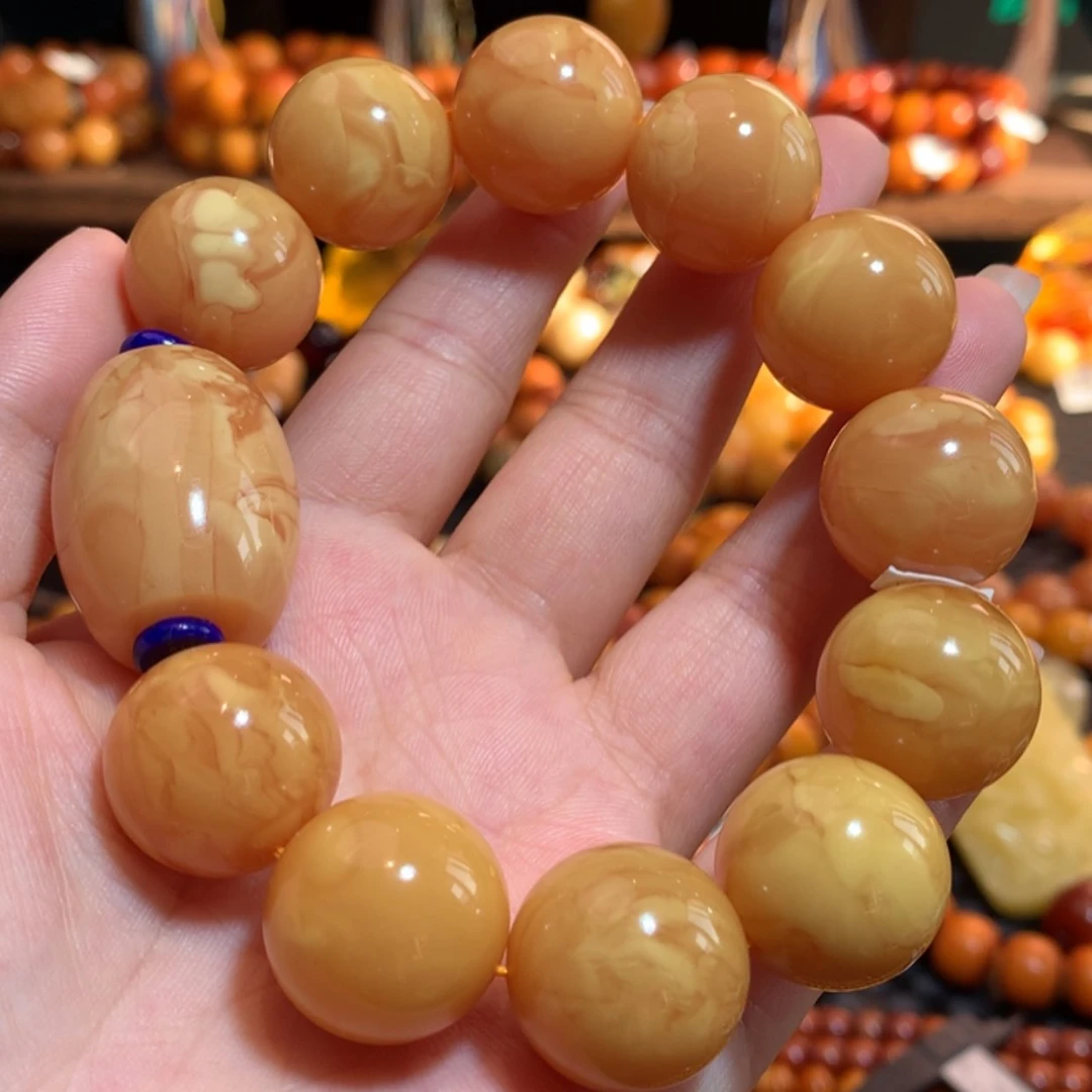 【闪购商品】手串蜜蜡未镶嵌蜜蜡手串