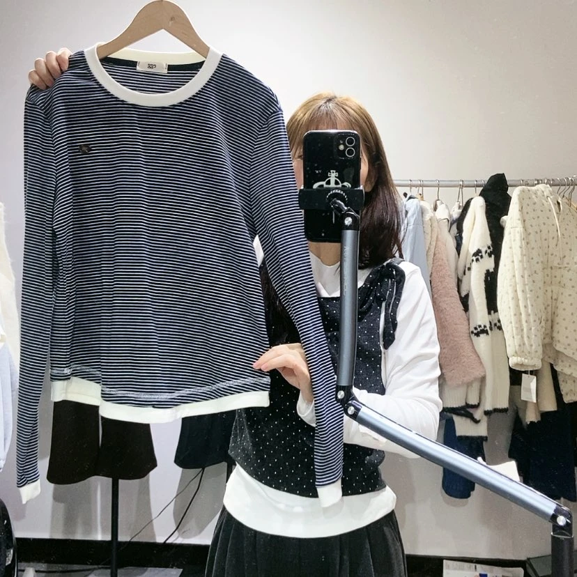 【闪购商品】条纹蓝色