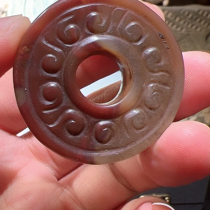 玛瑙/玉髓颈饰合金