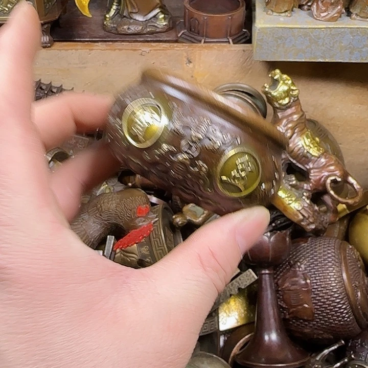 铜材质文玩摆件装饰