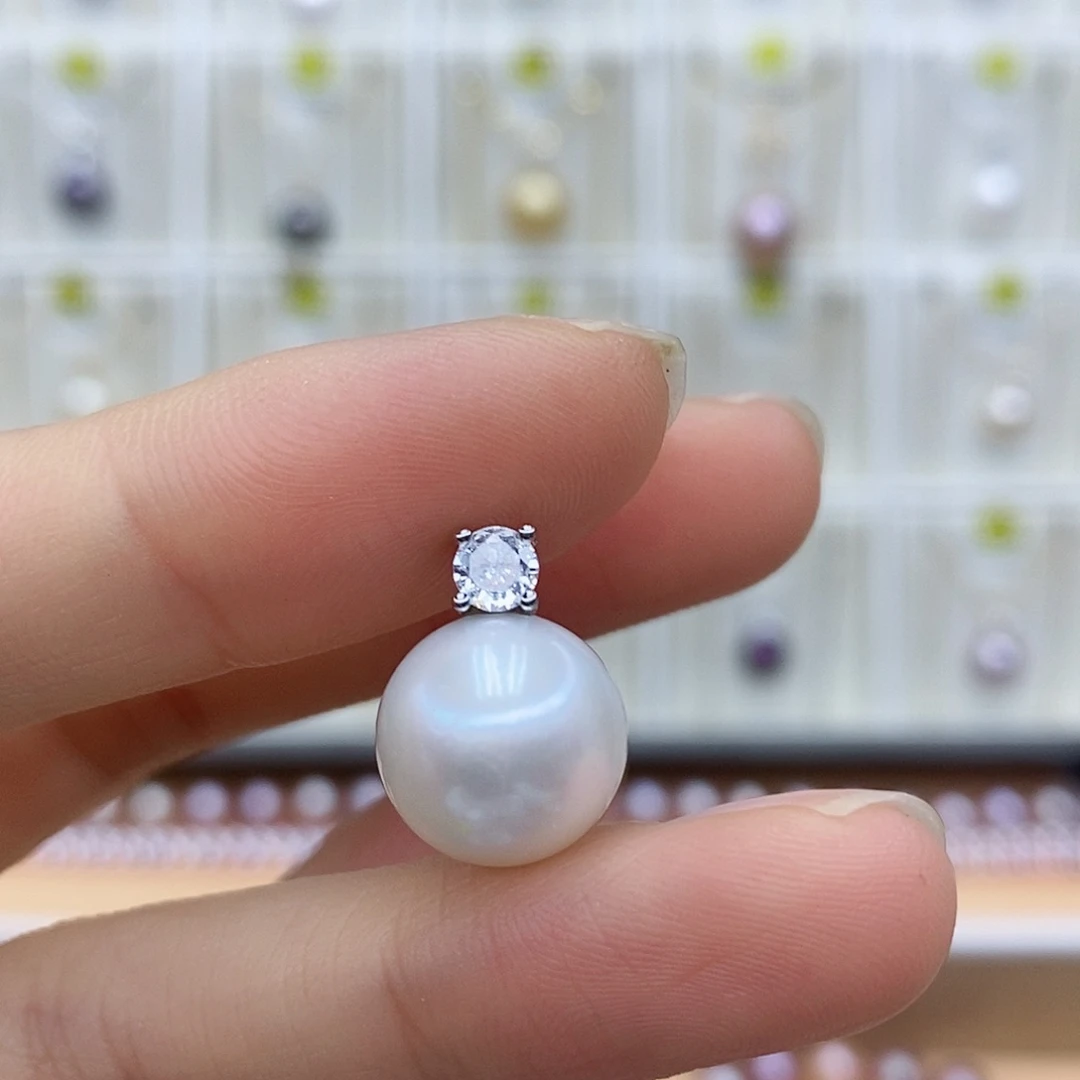 颈饰淡水珍珠合金