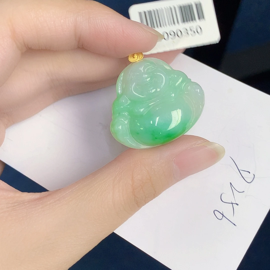 翡翠未镶嵌颈饰000000000