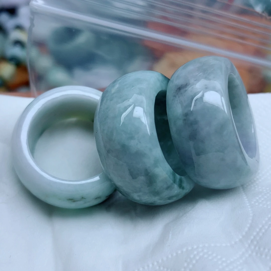 翡翠未镶嵌项链珠子翡翠