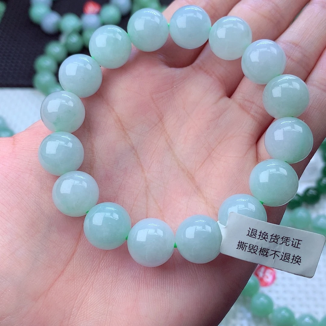 翡翠未镶嵌毛衣链