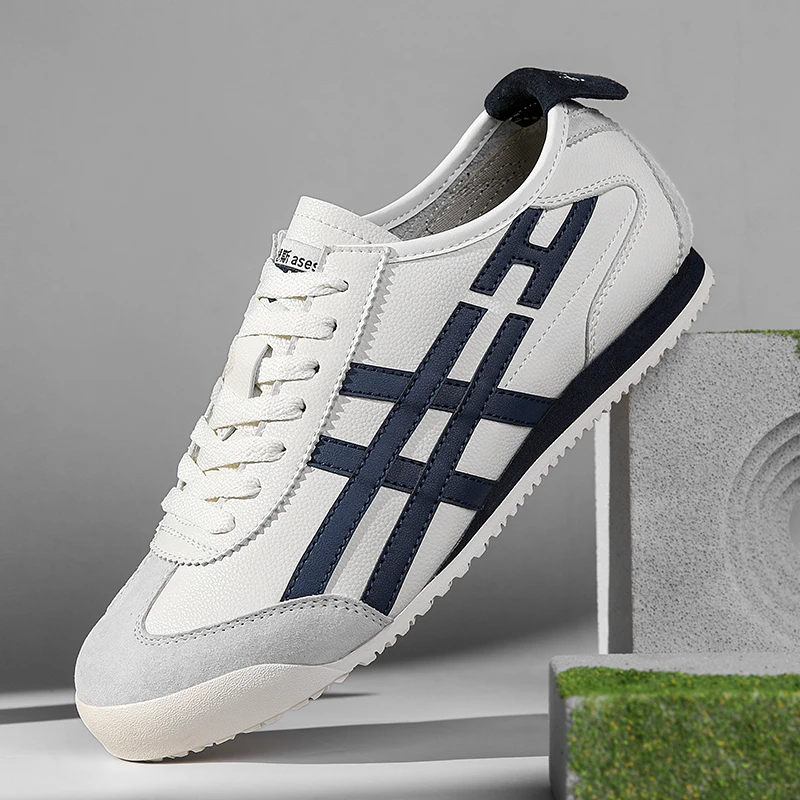 【222】爱瑟斯2025新款耗牛皮阿甘鞋男女同款真皮百搭休闲鞋