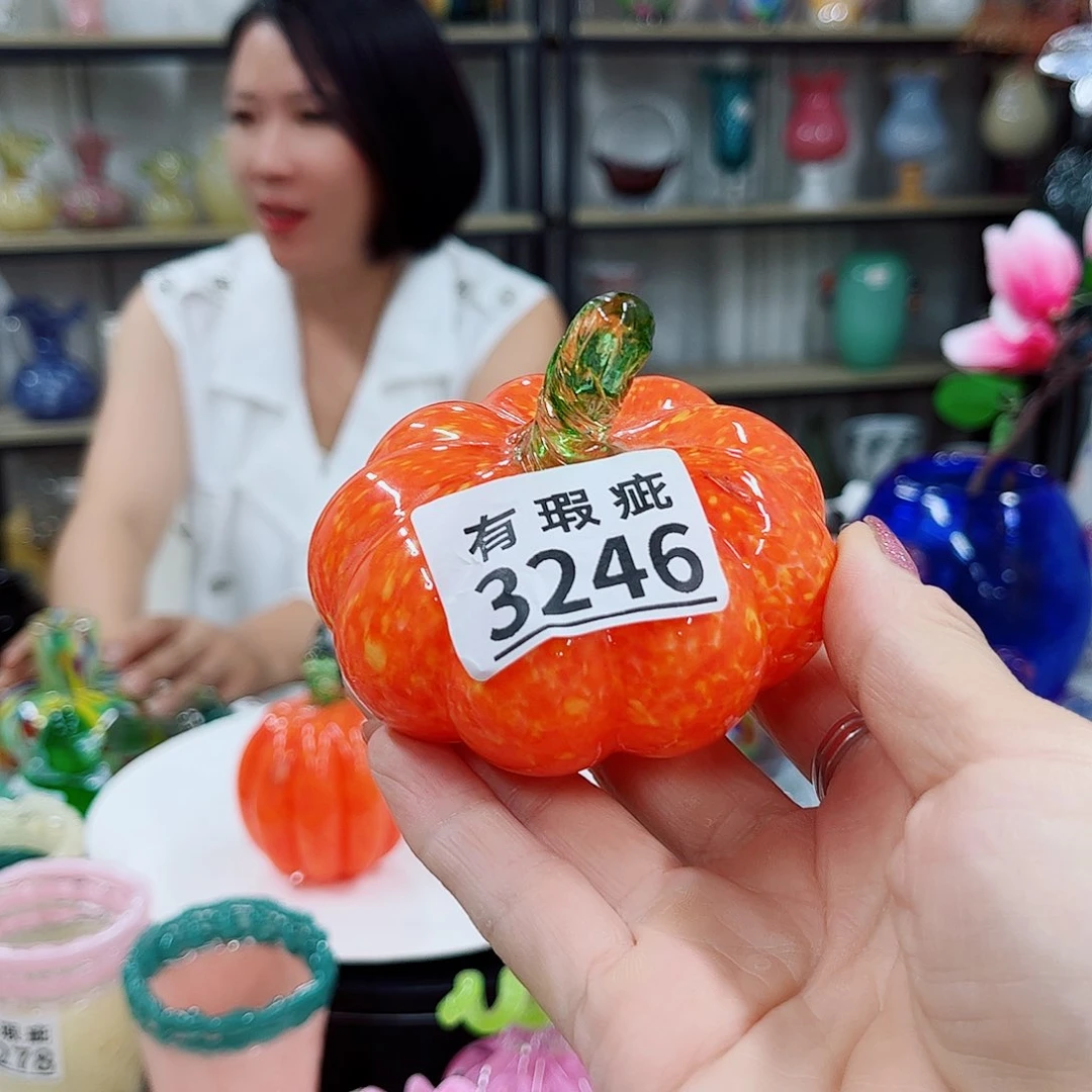 3246瑕 家悦琉璃摆件