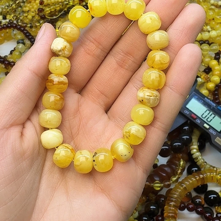 琥珀未镶嵌珠宝奇石