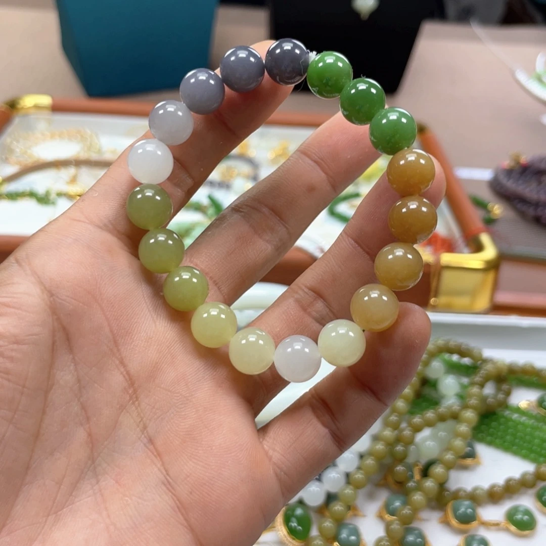 未镶嵌手串和田玉
