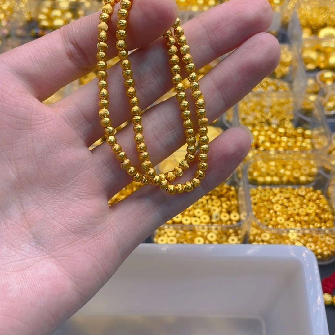 锆石铜合金猫眼珠4mm手链