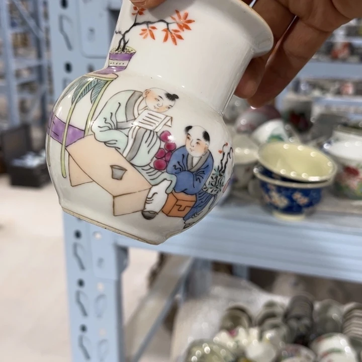 摆件摆件手绘瓷器全部处理