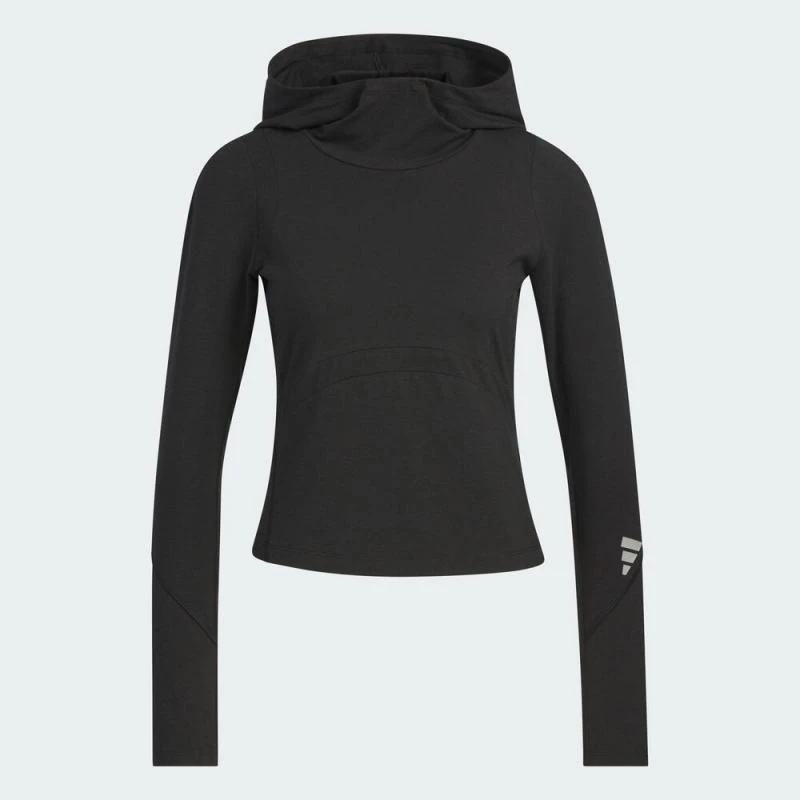 adidas阿迪达斯女子FUSTL W LS TEE针织有领长袖T恤KC5805