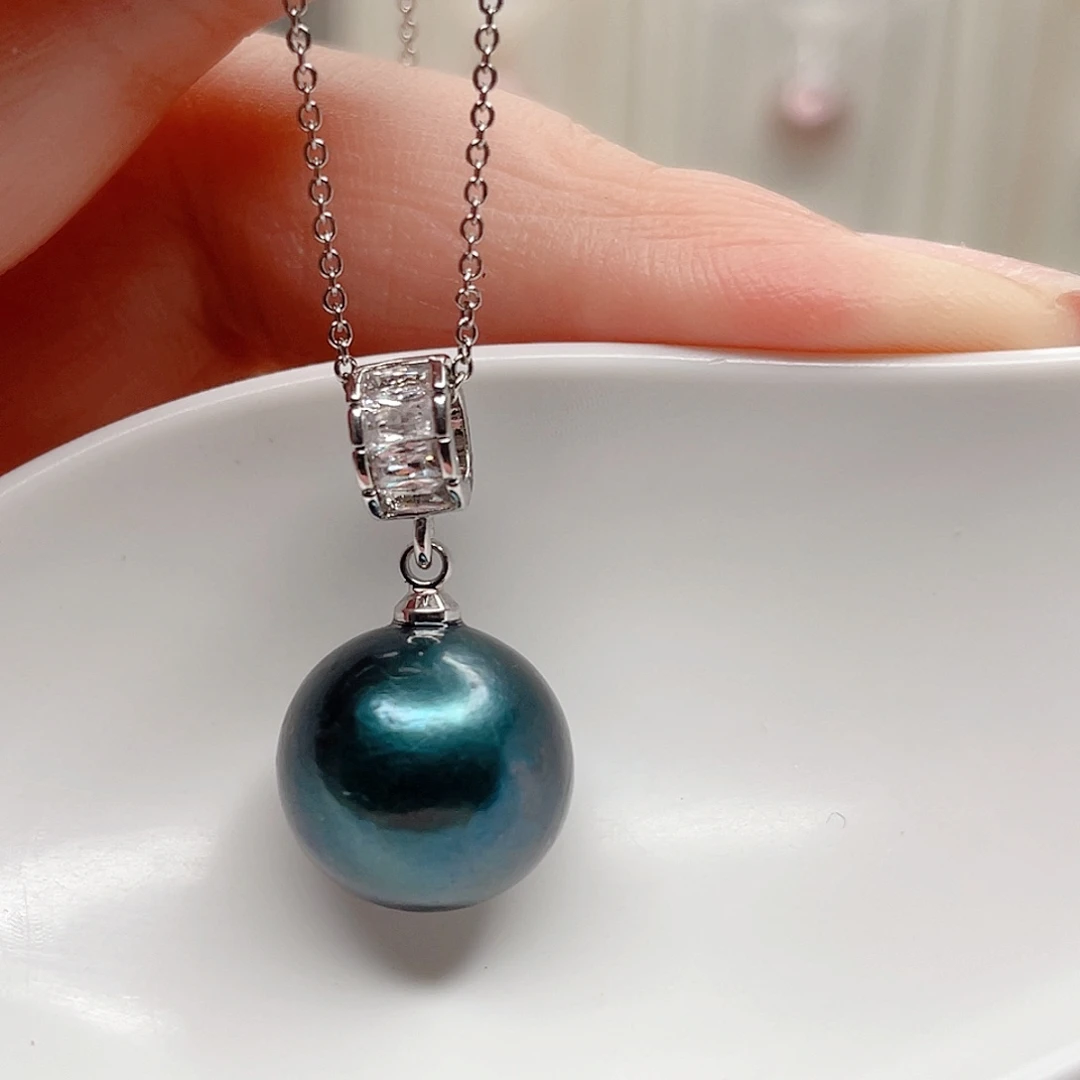 淡水珍珠吊坠(赠链)合金