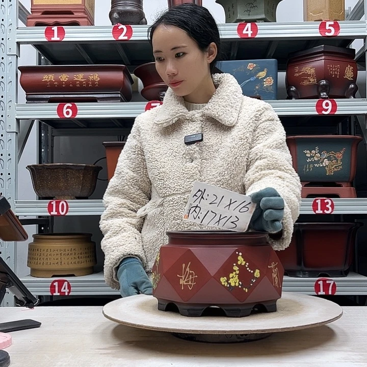 花盆紫砂紫砂花盆