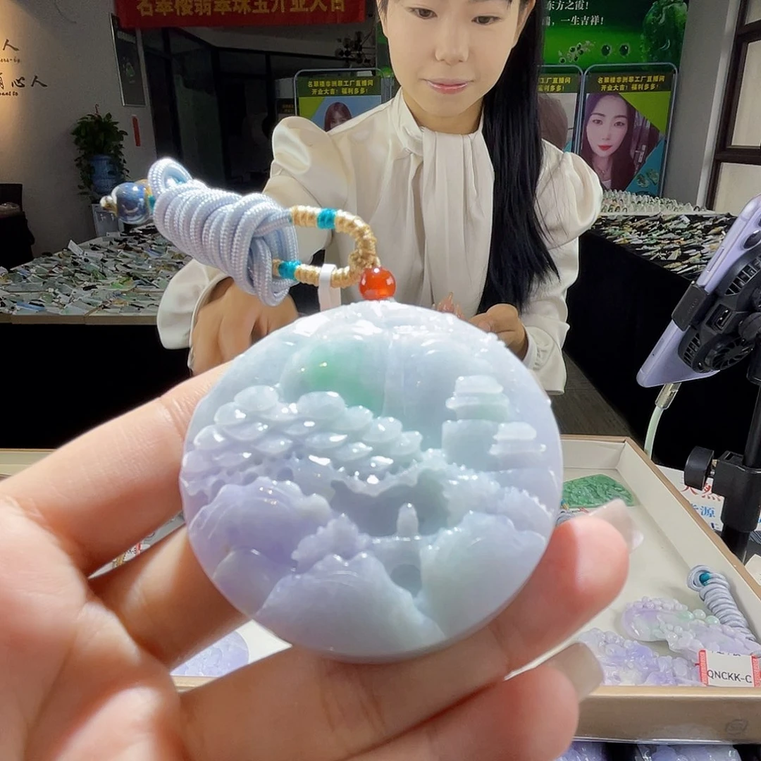 颈饰未镶嵌翡翠一