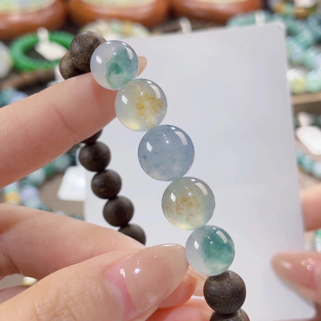 未镶嵌手链翡翠冰多宝