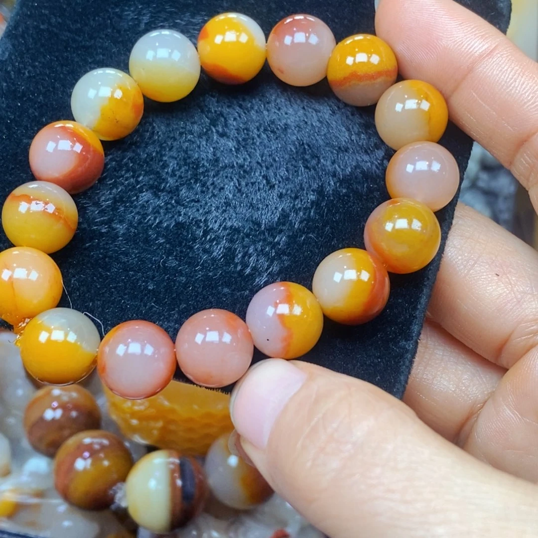 未镶嵌石英质玉（黄龙玉）吊坠(不含链)