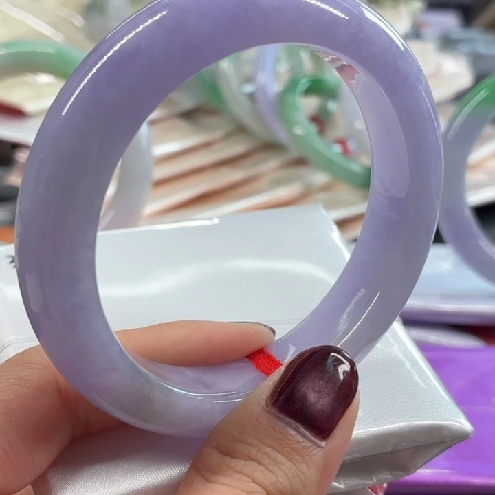 翡翠未镶嵌手镯55圈口（3401