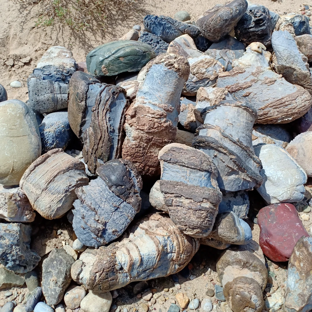 戈壁石风砺石沙漠石