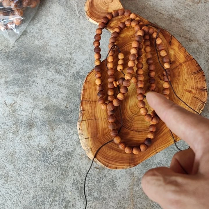 0.8毛珠子黑油陈华料太行崖柏