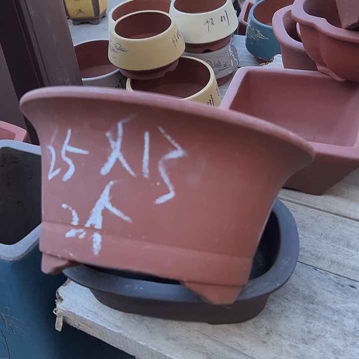 紫砂花盆透气花盆