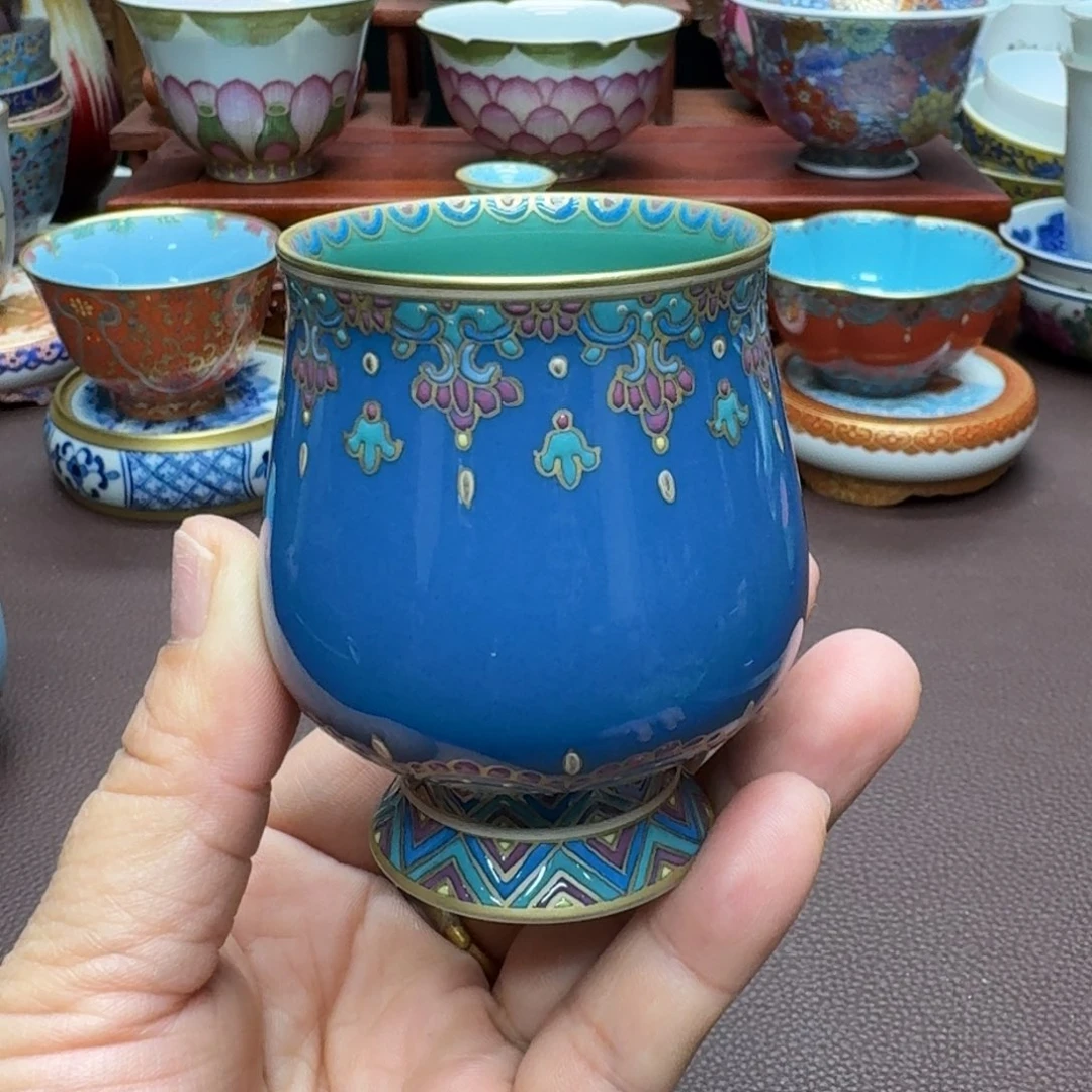 瓷片景德镇仿古手工制作精品展示