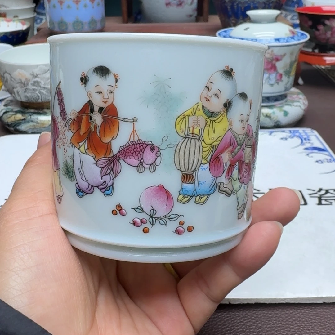 景德镇手工手绘展示