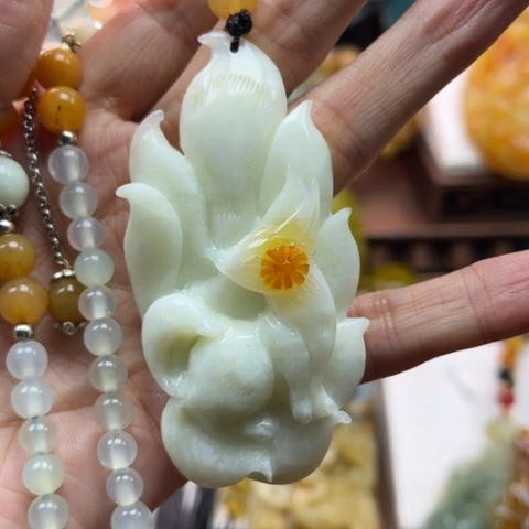 岫玉挂件未镶嵌挂件