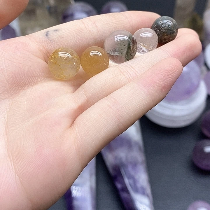 未镶嵌项圈水晶水晶石58