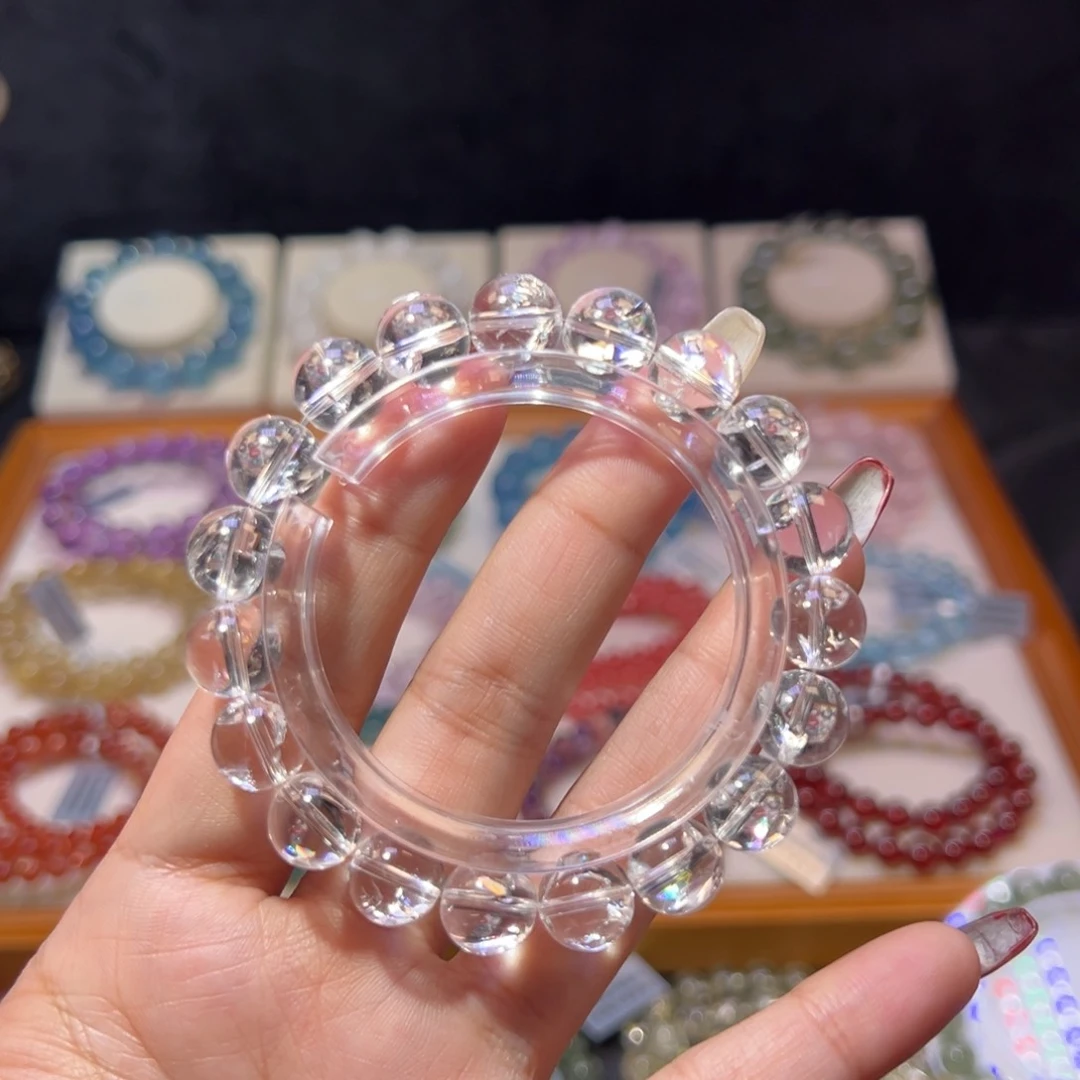 水晶手串未镶嵌利姆利亚不退换10.6m m