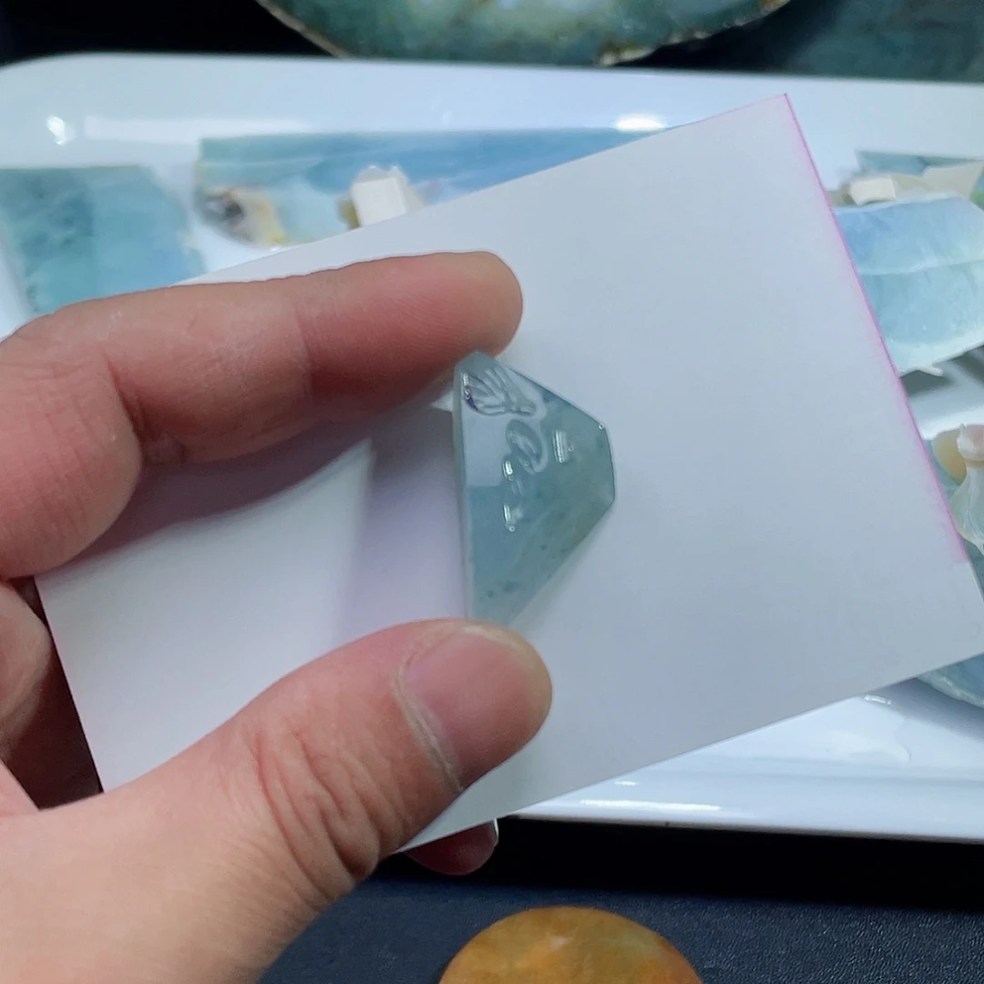 哥***你翡翠未镶嵌颈饰缅甸天然A货翡翠