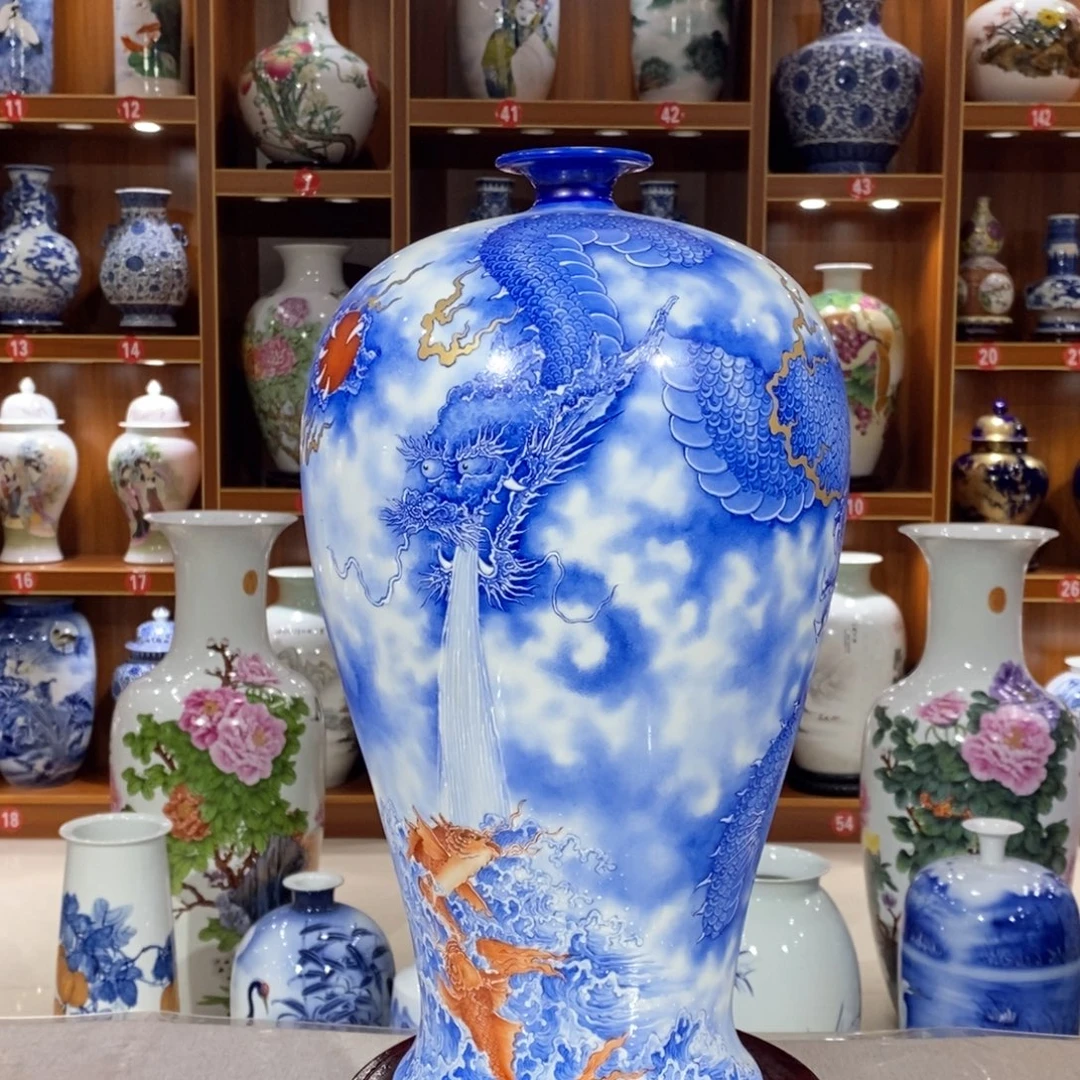 陶摆件纯手工手绘，确保正品