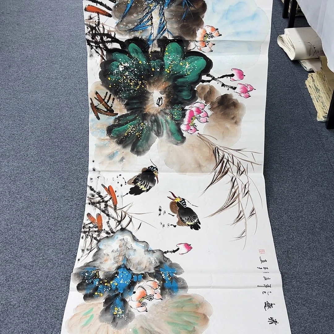 国画纯手绘作品欣赏