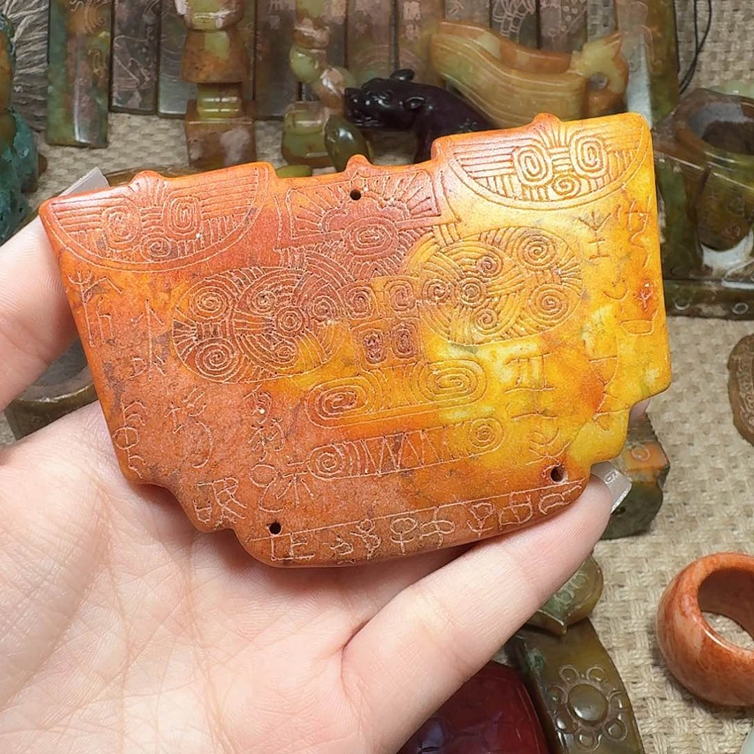 白玉菩提吊坠挂件