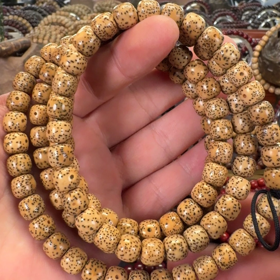 星月菩提吊坠12年原生态陈化老油料卡9.5黄金陈籽