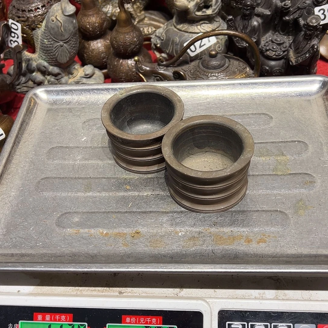 可***甜黄铜摆件，文房摆件