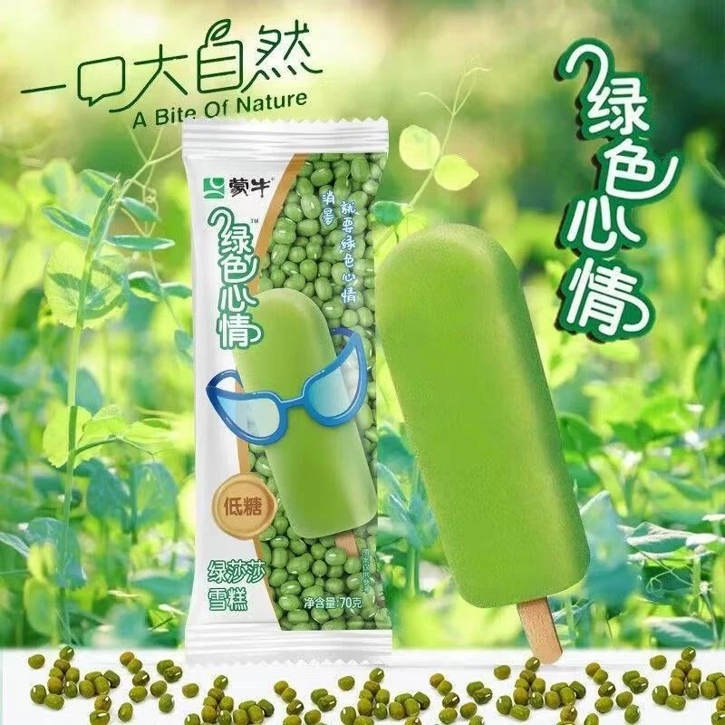 MENGNIU/蒙牛绿色心情绿莎莎雪糕70g