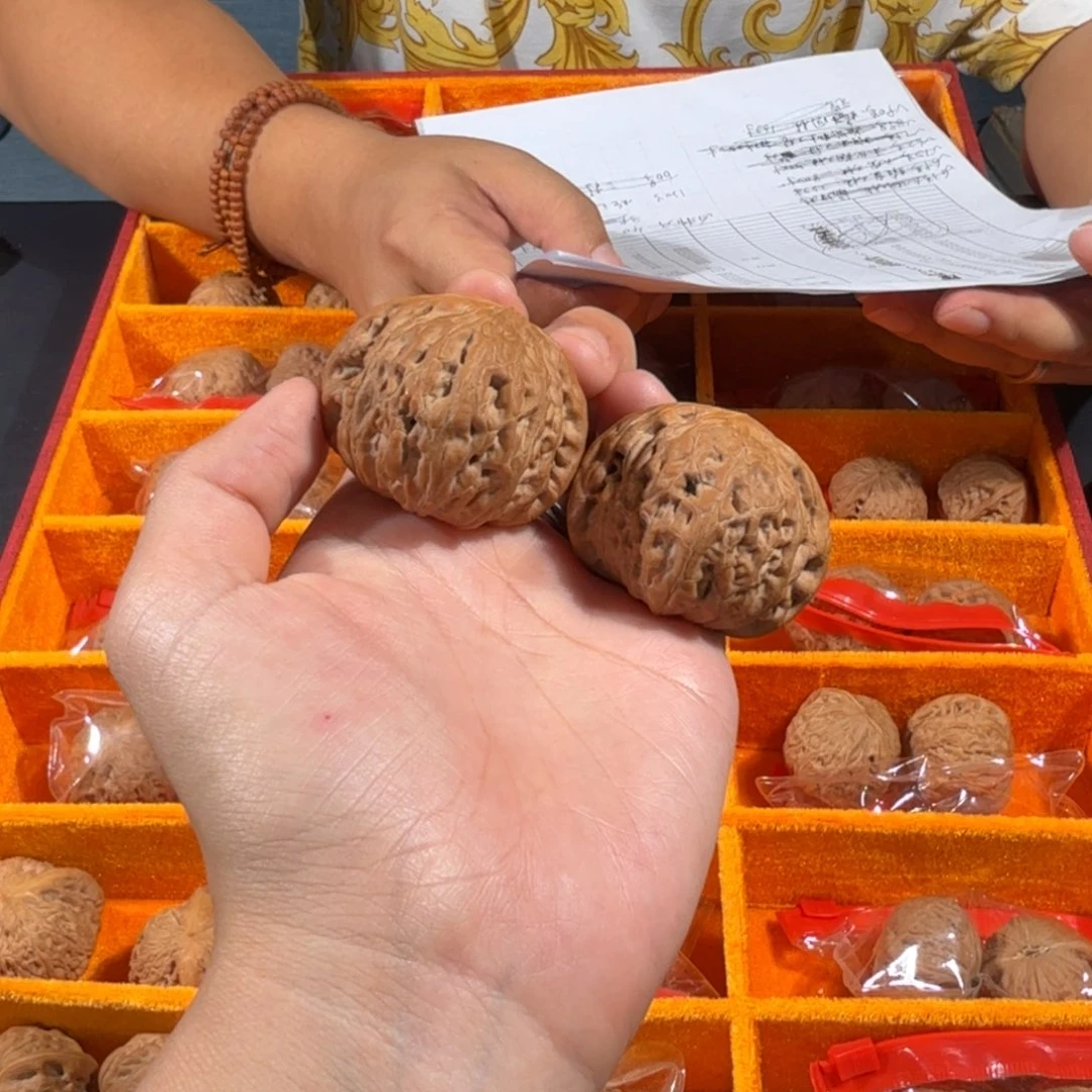 文玩核桃把件222号39mm铁锤妹妹