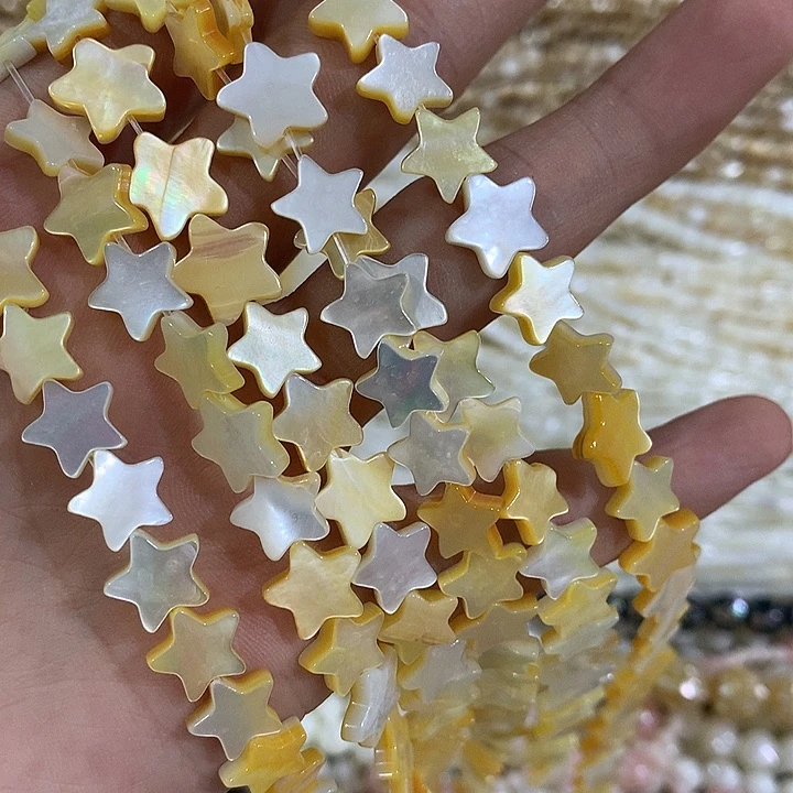 一条10mm黄金贝五角星