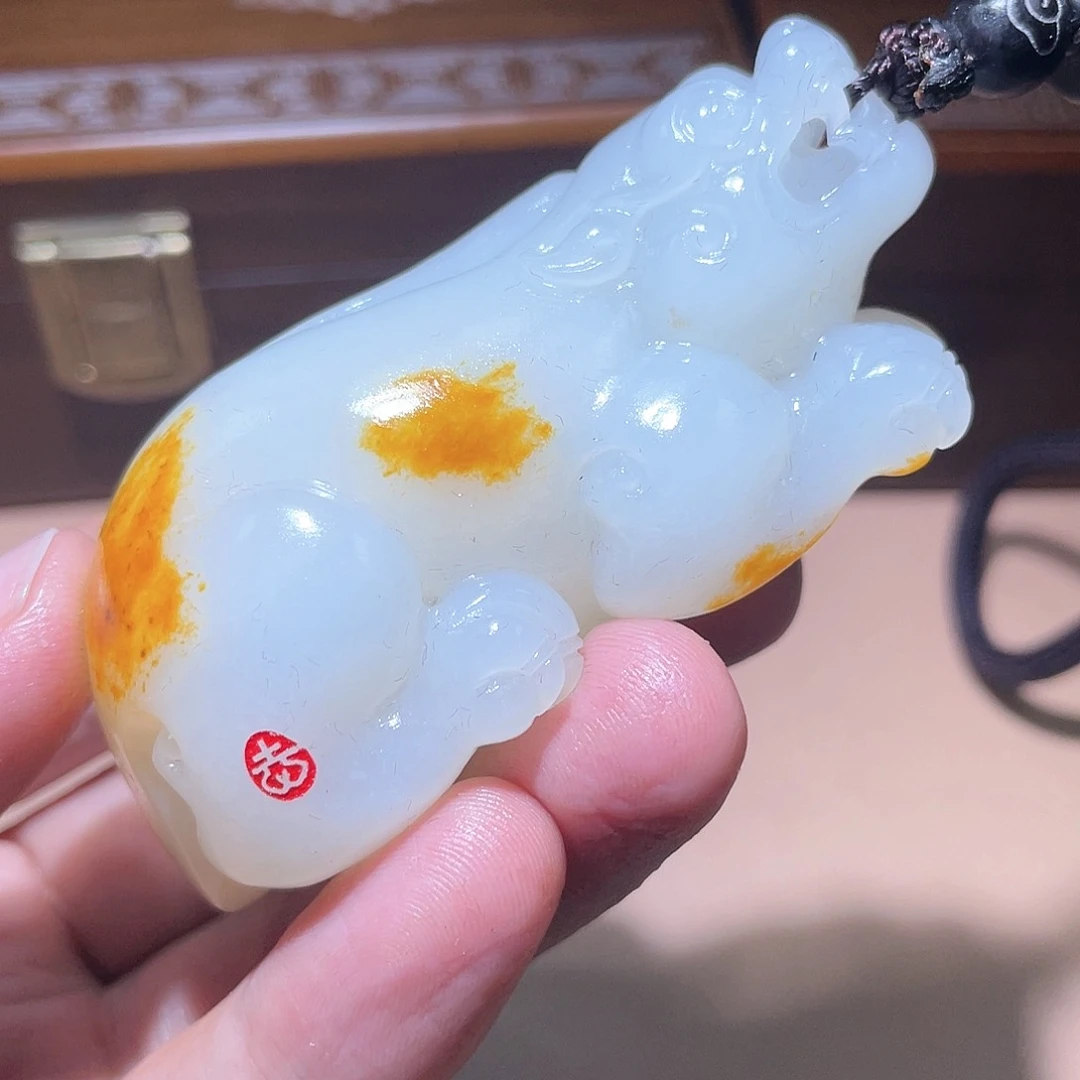 和田玉颈饰未镶嵌A7