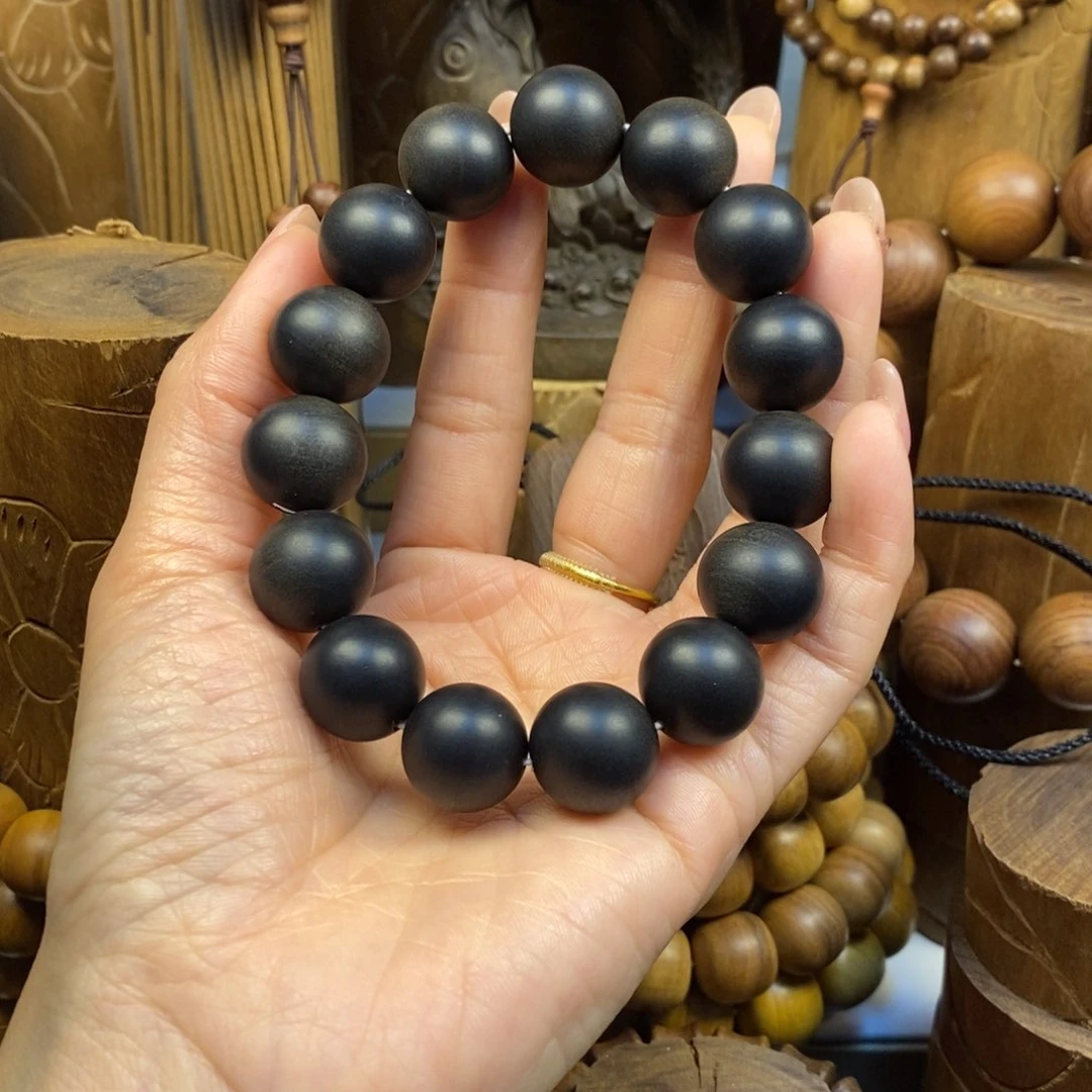 檀香木手串/手链L****?老山檀香1.5阴沉