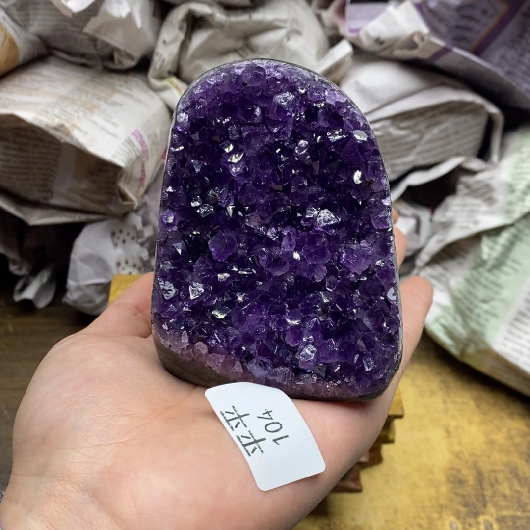 紫晶乌拉圭未镶嵌