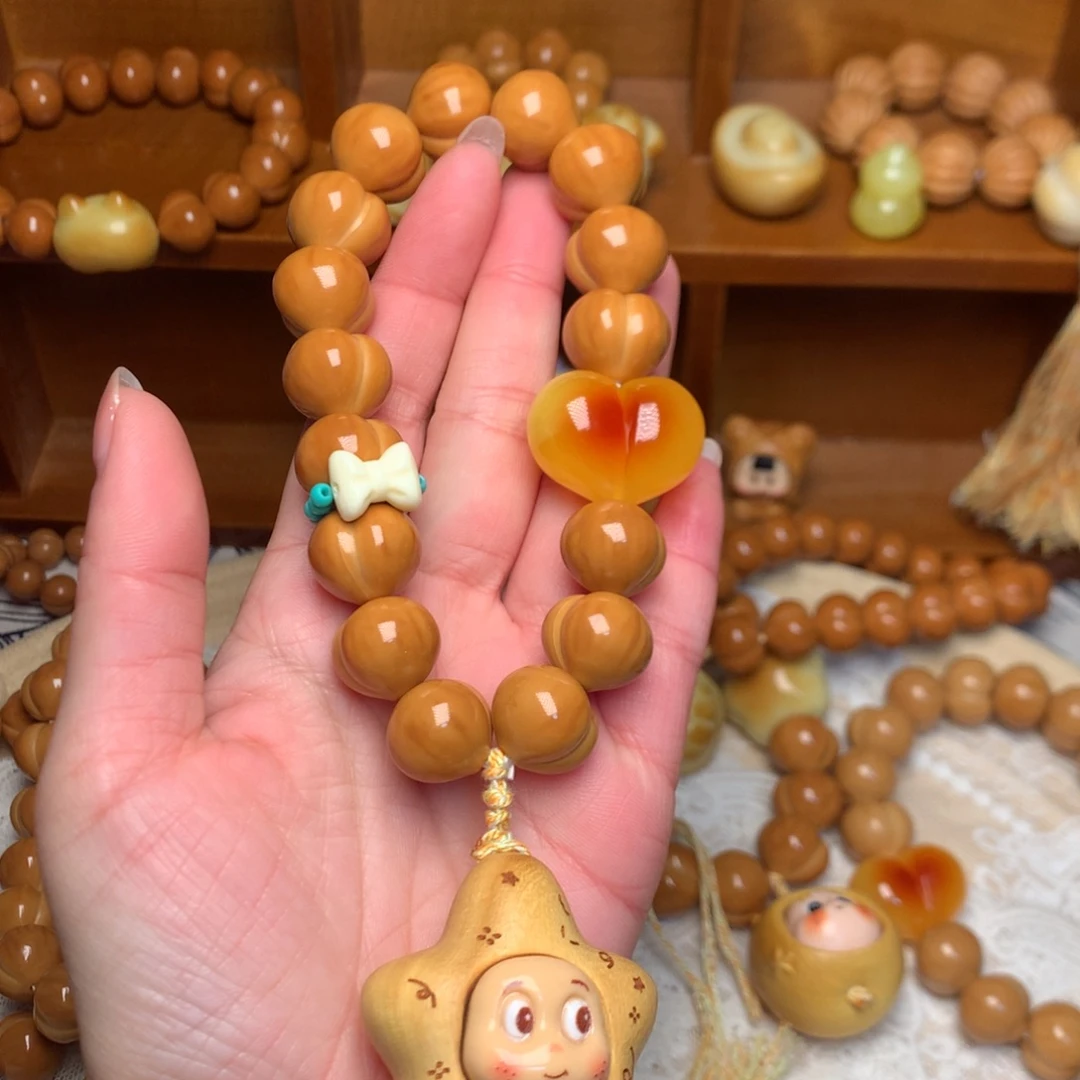 猴头核桃把件15高定定制