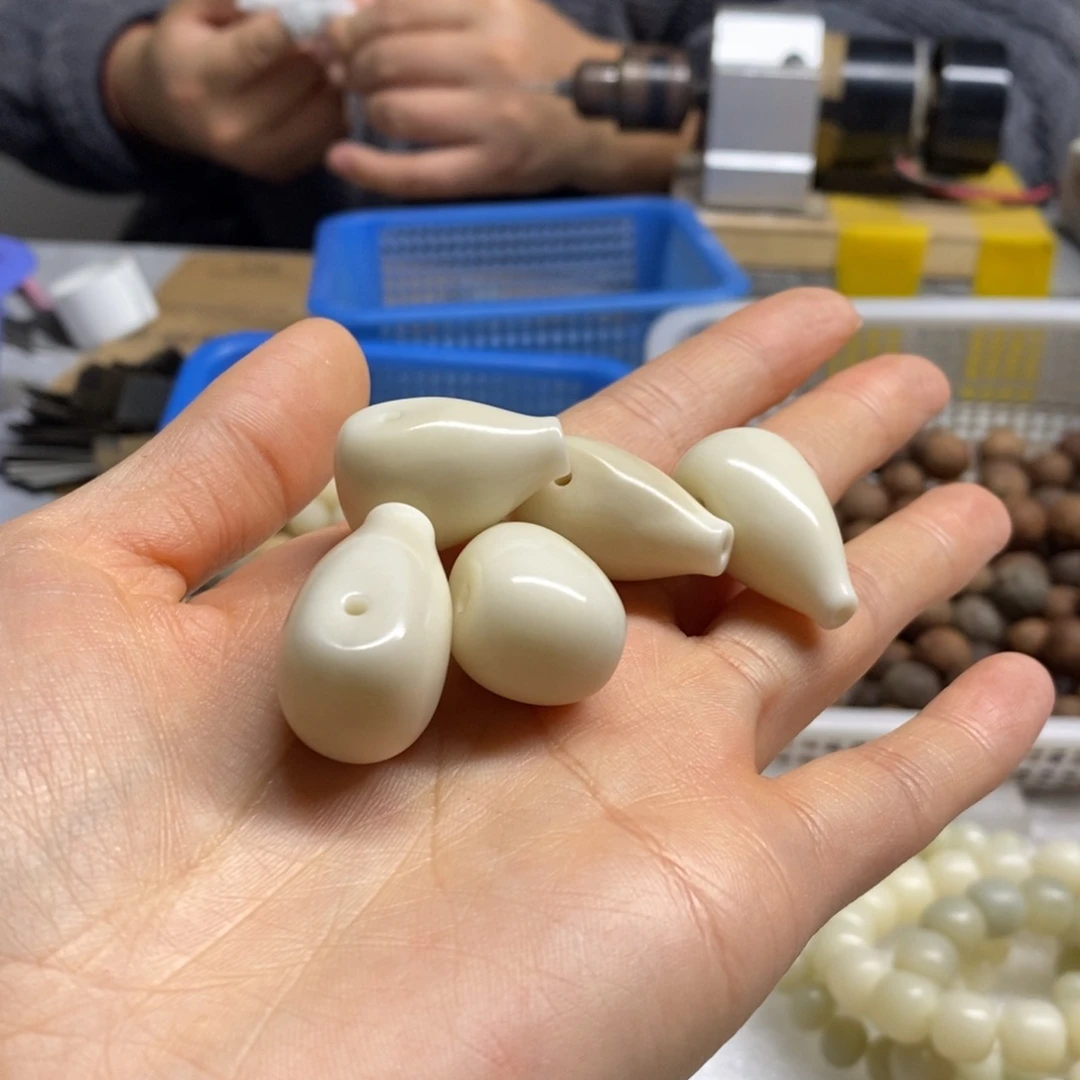 菩提根/象牙果吊坠天然象牙果三通卡16微瑕不挑