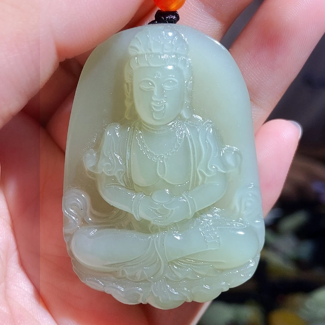 颈饰未镶嵌和田玉